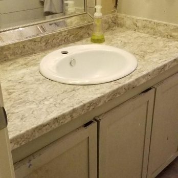 J & B's Countertop Installations - Bathroom opposite view. - Countertop Installation Near Me - San Antonio, Texas J & B's Countertop Installations - Bathroom opposite view. - Countertop Installation Near Me - San Antonio, Texas
