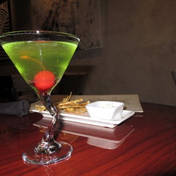 Mezza Grille - Sour Apple Martini - Mediterranean Near Me - Houston, Texas Mezza Grille - Sour Apple Martini - Mediterranean Near Me - Houston, Texas