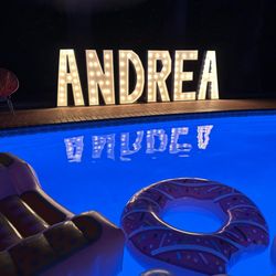 Palm Springs Marquees - A-N-D-R-E-A