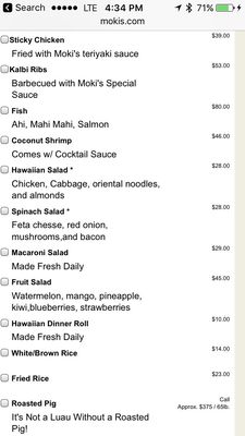 Menu photo 5 Mokis Hawaiian Grill Mesa, AZ Menu photo 5 Mokis Hawaiian Grill Mesa, AZ