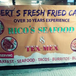 Exterior photo of Rico’s Seafood and Tex-Mex - Irving, Texas Exterior photo of Rico’s Seafood and Tex-Mex - Irving, Texas