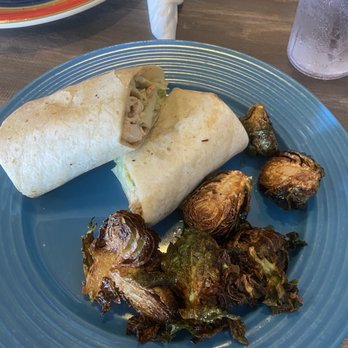 Blue Crab Restaurant - Chicken Wrap with Brussel sprouts! - Seafood Near Me - West Point, Virginia