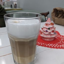Beautiful latte that looks like a macchiato Beautiful latte that looks like a macchiato