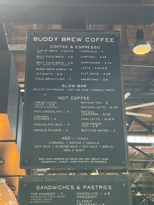 Menu photo 7 Buddy Brew Coffee Tampa, FL Menu photo 7 Buddy Brew Coffee Tampa, FL