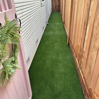 Kings Quality Fences - AFTER: New property line fence with second gate near street - Fences & Gates Near Me Kings Quality Fences - AFTER: New property line fence with second gate near street - Fences & Gates Near Me