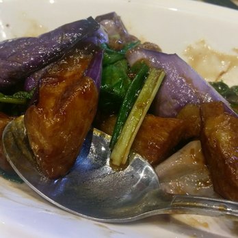 Full House Dumpling - Eggplant with basil - Chinese Near Me - Fremont, California