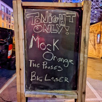Mohawk - a chalk board with a message on it - Music Venues Near Me - Austin, Texas