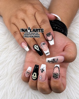 Halloween Nails! It’s Spooky Time! 👻😱🙀💀🐈⬛😳😟😬😱🫣🫣 - Halloween Nails for the Spooky Season! Choose from our existing designs or bring your own Inspo or have the Nail Tech Freestyle it. Halloween Nails! It’s Spooky Time! 👻😱🙀💀🐈⬛😳😟😬😱🫣🫣 - Halloween Nails for the Spooky Season! Choose from our existing designs or bring your own Inspo or have the Nail Tech Freestyle it.