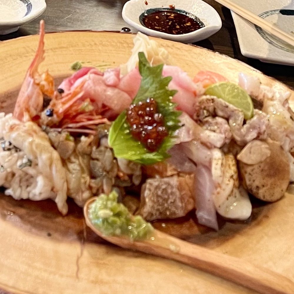 Hashi Gawa - Kaiden Don with Wasabi Ginger! So fresh - Japanese Near Me - Alameda, California Hashi Gawa - Kaiden Don with Wasabi Ginger! So fresh - Japanese Near Me - Alameda, California