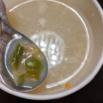 Inchin's Bamboo Garden - Thai chili(Chile) peppers in SWEET corn soup. Not done! - Indian Near Me - Bothell, Washington