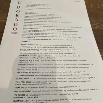 El Dorado Kitchen - Menu - New American Near Me - Sonoma, California