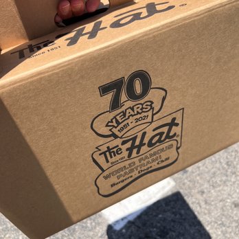 The Hat - Big box to go! - Fast Food Near Me - Rancho Cucamonga, California