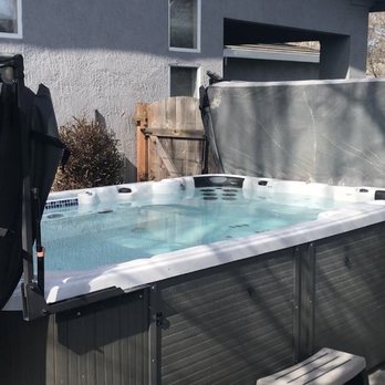 Sonoma Backyard - Swim Spa/Hot Tub - Hot Tub & Pool Near Me - Cotati, California