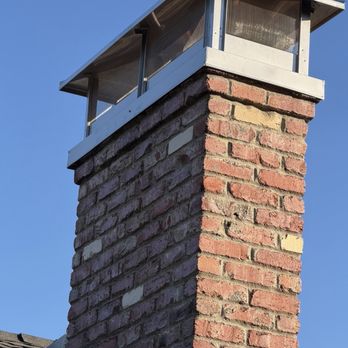 A Cozy Chimney - Custom rain cap for dual chimneys stacks - Chimney Sweeps Near Me