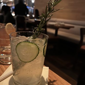 Bulla Gastrobar - Lemongrass gin collins - Spanish Near Me - Plano, Texas