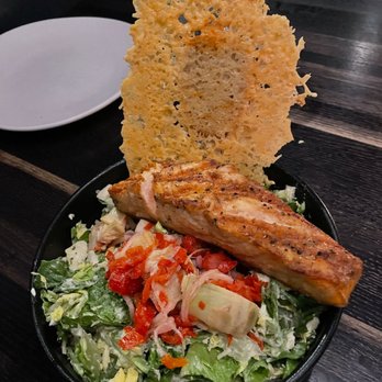 The Phoenix Kitchen - Salmon Ceasar Salad - New American Near Me - Homer Glen, Illinois The Phoenix Kitchen - Salmon Ceasar Salad - New American Near Me - Homer Glen, Illinois