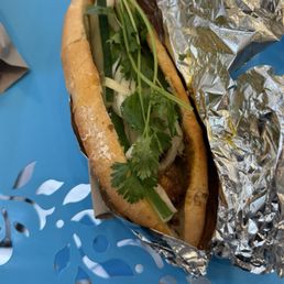 Pork bahn mi