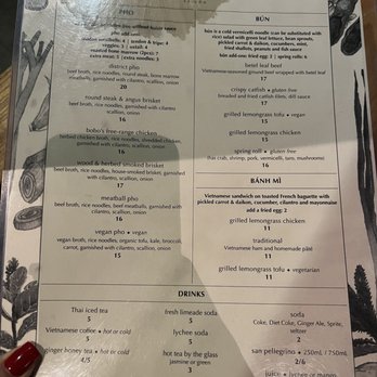 District Saigon - Menu - Vietnamese Near Me - Astoria, New York