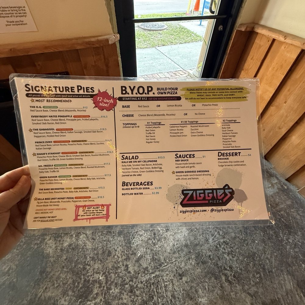 Ziggie's Pizza - Menu - Pizza Near Me - Orlando, Florida Ziggie's Pizza - Menu - Pizza Near Me - Orlando, Florida