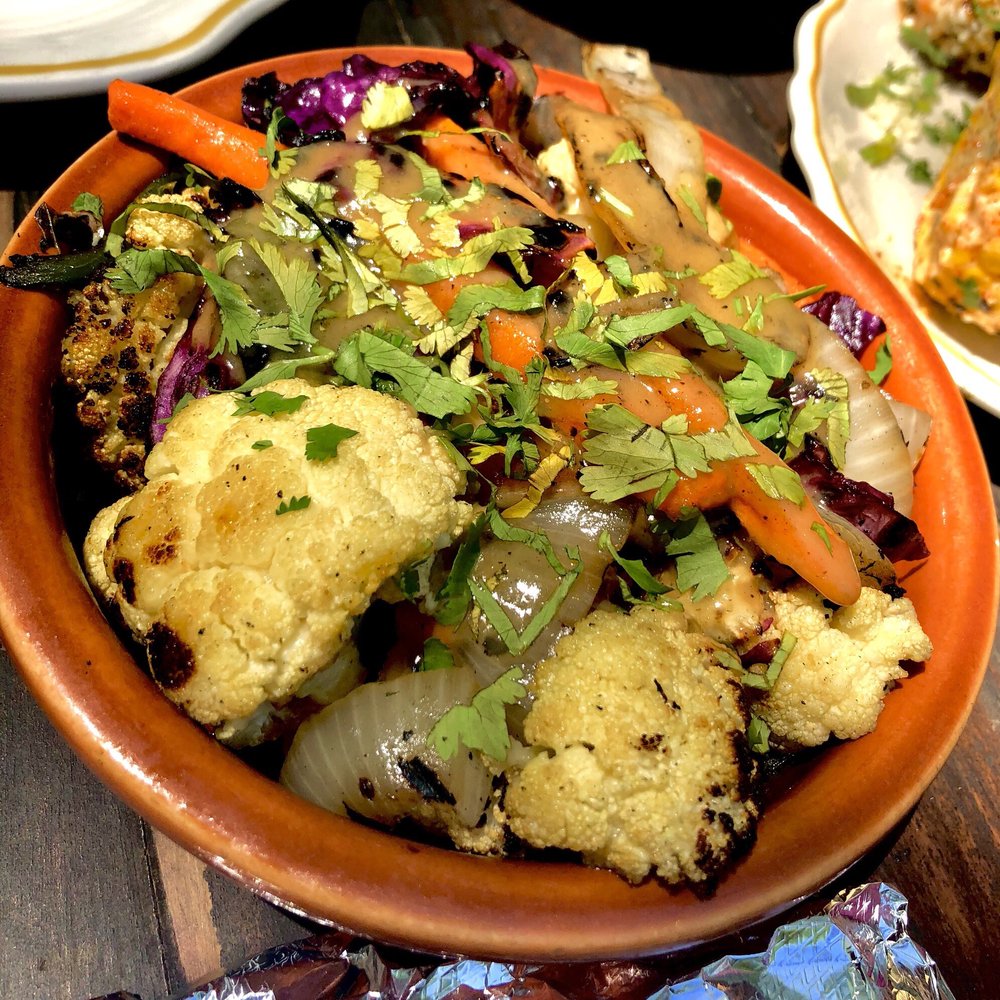 Fresa's - 9th & Lamar - Wood Roasted Cauliflower! Was the biggest surprise - Mexican Near Me - Austin, Texas Fresa's - 9th & Lamar - Wood Roasted Cauliflower! Was the biggest surprise - Mexican Near Me - Austin, Texas