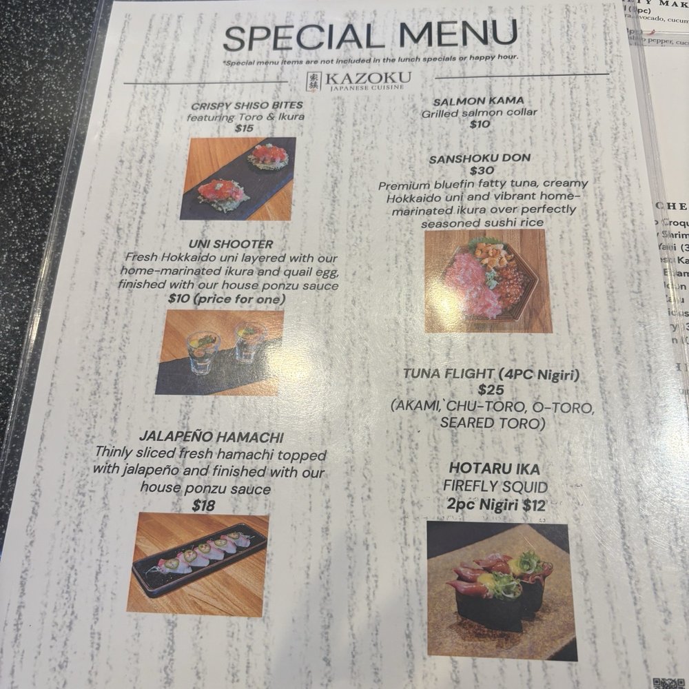 Kazoku - Sushi Bars Near Me - Edmonds, Washington