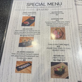 Kazoku - Sushi Bars Near Me - Edmonds, Washington