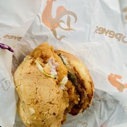 Popeyes Louisiana Kitchen - Don Julio Popeyes Sanadwich