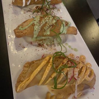 Flights - Flight of Empanada Flight - New American Near Me - Las Vegas, Nevada Flights - Flight of Empanada Flight - New American Near Me - Las Vegas, Nevada
