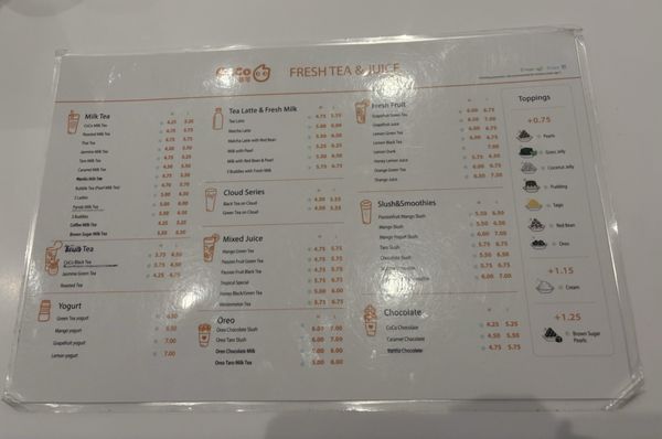 CoCo Fresh Tea and Juice by null