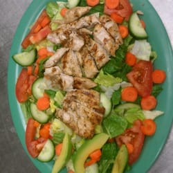 Nick's Burgers - Grilled Chicken Salad!