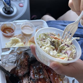 Cornerstone BBQ - Brisket & coleslaw - Barbeque Near Me - Beaumont, California Cornerstone BBQ - Brisket & coleslaw - Barbeque Near Me - Beaumont, California