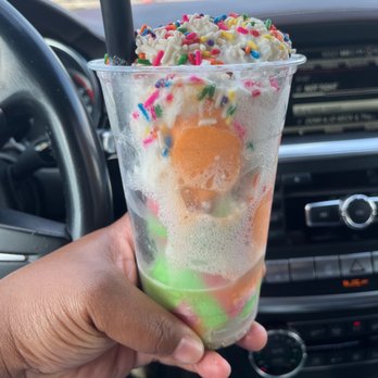Scoop 50Fifty Ice Shop - Unicorn Float - Ice Cream & Frozen Yogurt Near Me - Summerville, South Carolina Scoop 50Fifty Ice Shop - Unicorn Float - Ice Cream & Frozen Yogurt Near Me - Summerville, South Carolina
