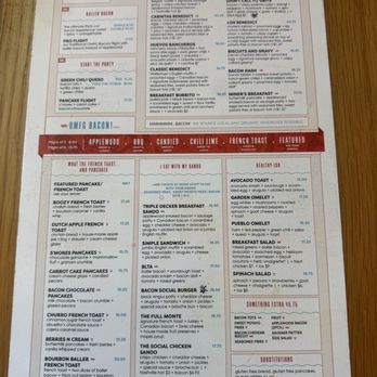 Bacon Social House - Menu - New American Near Me - Denver, Colorado Bacon Social House - Menu - New American Near Me - Denver, Colorado