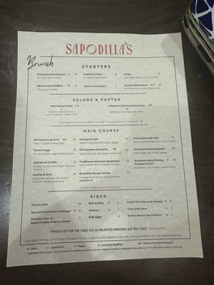 Menu photo 1 Sapodilla’s Washington, DC, DC Menu photo 1 Sapodilla’s Washington, DC, DC