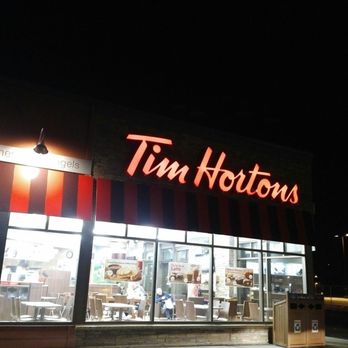 Tim Hortons - the outside of a tim hortons store - Coffee & Tea Near Me - Edmonton, Alberta