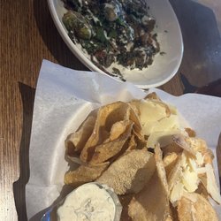 State & Main Kitchen & Bar - Brussel Sprouts and Truffle Parm Chips