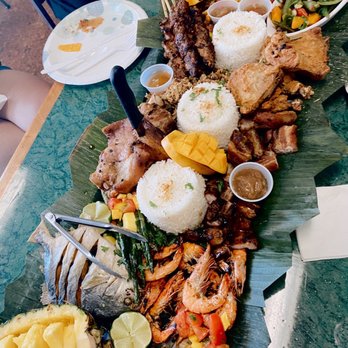 Manila Bay Express - Jumbo Inihaw Platter with Sisig and Crispy Pata - Filipino Near Me - Grandview, Missouri Manila Bay Express - Jumbo Inihaw Platter with Sisig and Crispy Pata - Filipino Near Me - Grandview, Missouri