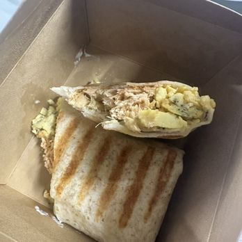 Fresh & Foraged - Salmon Wrap ($15-16ish) - Salad Near Me - Spokane, Washington