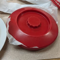 Blanquita Mexican Restaurant - Container of tortillas