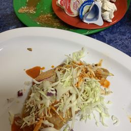 Taco dorado de requeson! Taco dorado de requeson!