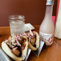 Pork Buns and Sake! Pork Buns and Sake!