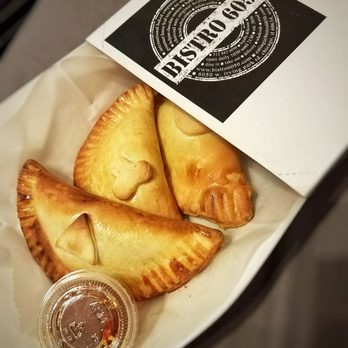 Bistro 6050 - The empanadas are baked, and picture perfect! Check out that shine! - Empanadas Near Me - Chicago, Illinois