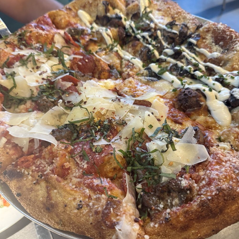 Mellow Mushroom - Holy Shiitake Pie Mel Corleone Pie - Pizza Near Me - St. Louis, Missouri