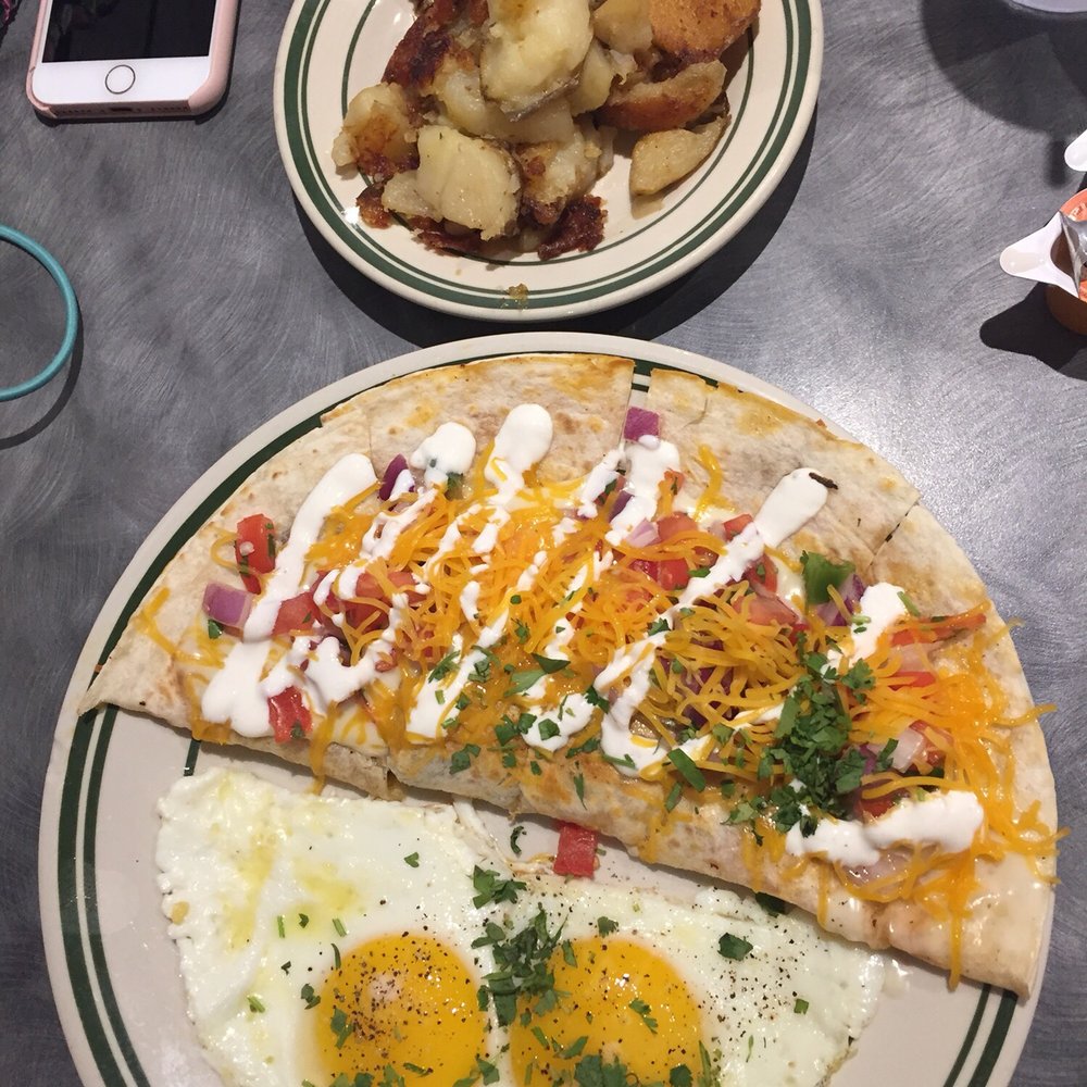 HangOverEasy - Breakfast Quesadilla and a side of Hoe Fries - Breakfast & Brunch Near Me - Columbus, Ohio HangOverEasy - Breakfast Quesadilla and a side of Hoe Fries - Breakfast & Brunch Near Me - Columbus, Ohio