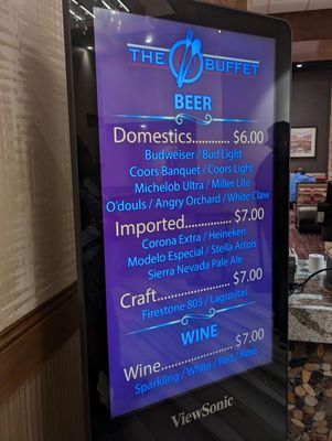 Menu photo 1 The Buffet Reno, NV