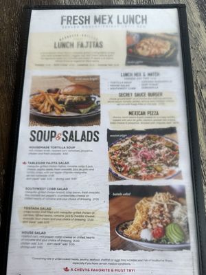 Menu photo 6 Chevys Fresh Mex Sacramento, CA Menu photo 6 Chevys Fresh Mex Sacramento, CA