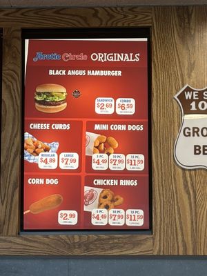 Menu photo 4 Arctic Circle Yakima, WA