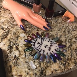 Chrome nails Chrome nails