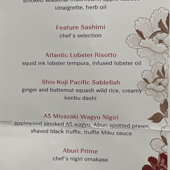 Miku - 7 course Kaiseki menu - Japanese Near Me - Vancouver, British Columbia Miku - 7 course Kaiseki menu - Japanese Near Me - Vancouver, British Columbia