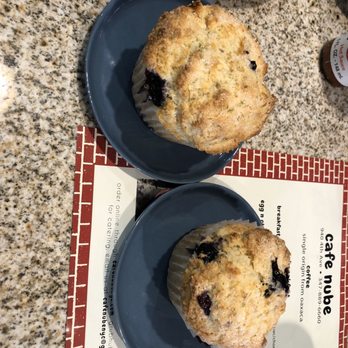 Cafe Nube - Freshly baked blueberry muffins. - Tacos Near Me - Brooklyn, New York Cafe Nube - Freshly baked blueberry muffins. - Tacos Near Me - Brooklyn, New York